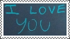 I love you