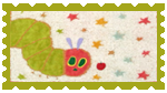 pastel little hungry catapillar