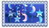 blue shiny stars
